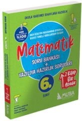 Muba 6. Sınıf Matematik Mutlak Başarı Soru Bankası + Yazılıya Hazırlık Soruları Muba Yayınları