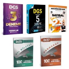 2026 DGS Tamamı Çözümlü Deneme Seti Karma Yayınlar