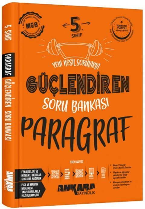 Ankara Yayıncılık 5. Sınıf Paragraf Güçlendiren Soru Bankası