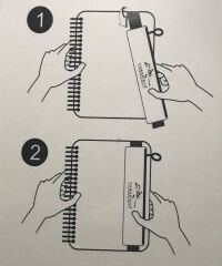 Lastik Ayraçlı Kalemlik Çantası Cambridge Polo Club