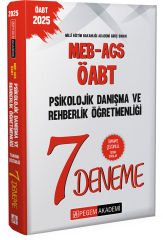 Pegem 2025 ÖABT MEB-AGS Psikolojik Danışma ve Rehberlik 7 Deneme Çözümlü Pegem Yayınları