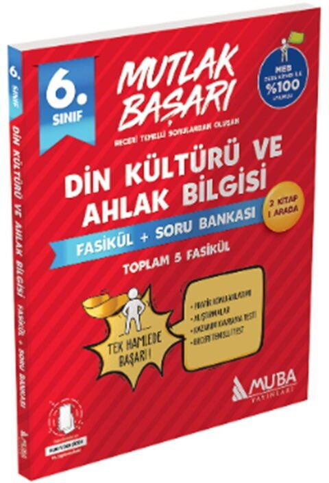 Muba Yayınları 6. Sınıf Din Kültürü ve Ahlak Bilgisi Fasikül Soru Bankası