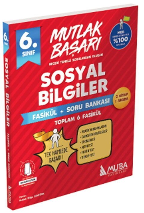 Muba Yayınları 6. Sınıf Sosyal Bilgiler Fasikül Soru Bankası