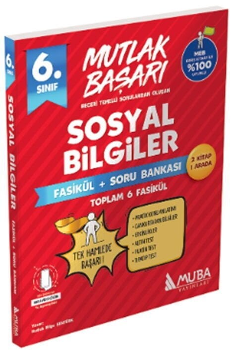Muba Yayınları 6. Sınıf Sosyal Bilgiler Fasikül Soru Bankası