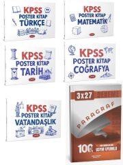 Data 2027 KPSS Türkçe  Matematik + Coğrafya + Tarih + Vatandaşlık Poster Kitap + Anla Kazan Paragraf