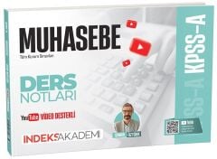 İndeks Akademi 2026 KPSS A Grubu Muhasebe Video Ders Notları - Sinan Öztürk İndeks Akademi Yayıncılık
