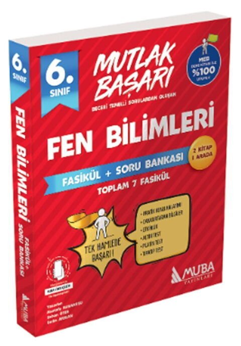 Muba Yayınları 6. Sınıf Fen Bilimleri Fasikül Soru Bankası