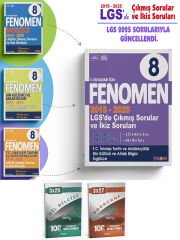 Fenomen SÖZEL LGS 2018-2025 Çıkmış Sorular ve İkiz Sorular Anla Kazan Deneme