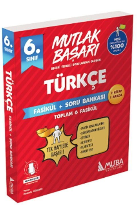 Muba Yayınları 6. Sınıf Türkçe Fasikül Soru Bankası