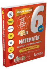 Muba Yayınları MB 6.Sınıf Matematik Fasikül+Soru Bankası