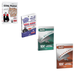 Retro Tüm ÖSYM Sınavları için Sözel Mantık Özgün 400 Soru Bankası + Sözel Mantık Çıkmış Sorular + Deneme Seti