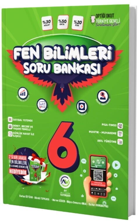 Av Yayınları 6. Sınıf Fen Bilimleri Soru Bankası