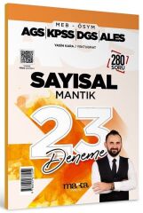 Marka KPSS MEB-AGS ALES DGS Sayısal Mantık 23 Deneme Çözümlü Yektuğ Mat - Yasin Kara Marka Yayınları