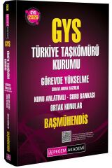 Pegem 2026 GYS Türkiye Taşkömürü Kurumu Başmühendis Ortak Konular Konu Anlatımlı Soru Bankası Görevde Yükselme Pegem Akademi Yayınları