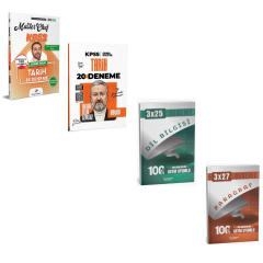 Dizgi Kitap 2026 KPSS Tarih 14 Deneme & KPSS Tarih 20 Deneme Retro Yayıncılık + Paragraf Deneme Seti