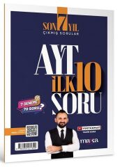 Marka YKS AYT Matematik İlk 10 Soru Çıkmış Sorular Son 7 Yıl Çözümlü Yektuğ Mat - Yasin Kara Marka Yayınları