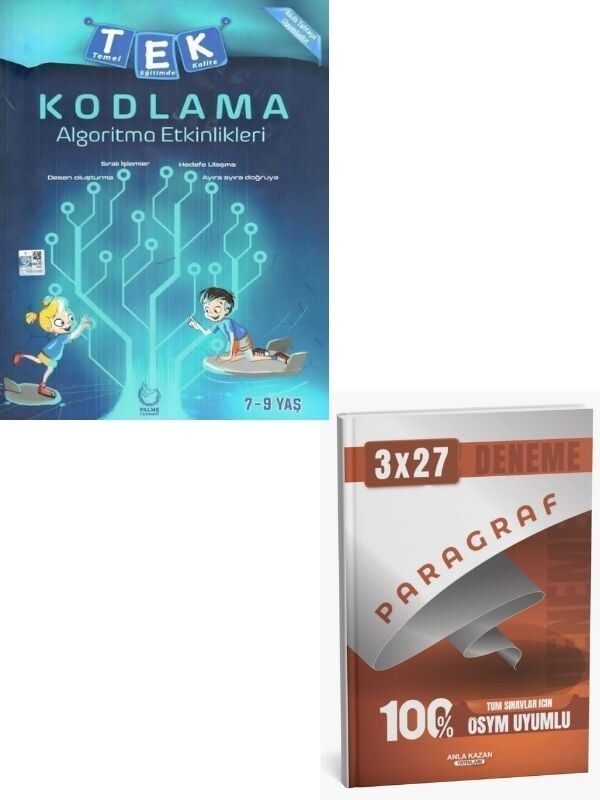 Palme 2027 Tek Kodlama Algoritma Etkinlikleri+ Anla Kazan Paragraf