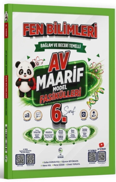 Av Yayınları 6. Sınıf Fen Bilimleri Maarif Model Fasikülleri