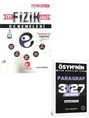 Egzersiz 2027 TYT Fizik 40 x 7 Denemeleri+ EVP Akademi Paragraf