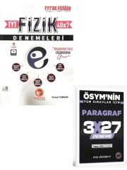 Egzersiz 2027 TYT Fizik 40 x 7 Denemeleri+ EVP Akademi Paragraf