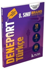 Muba Yayınları 8. Sınıf Deneport Türkçe Branş Denemesi