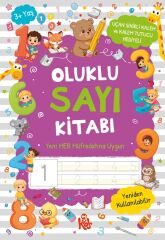 Oluklu Sayı Kitabı / Uçan Sihirli Kalem ve Kalem Tutucu Hediyeli / 3+