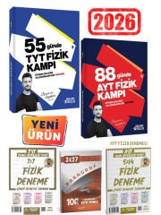 Parlayan Proje 55 Günde TYT 88 Günde AYT Fizik Kampı + Ders Ortamı TYT AYT Fizik Paragraf Deneme 5l