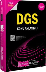 Pegem 2026 DGS Konu Anlatımlı Pegem Yayınları