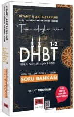 Yargı 2026 DHBT 1-2 Soru Bankası Çözümlü - Ferhat Erdoğan Yargı Yayınları
