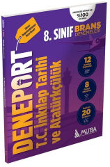 Muba Yayınları 8. Sınıf Deneport İnkılap Tarihi Branş Denemesi