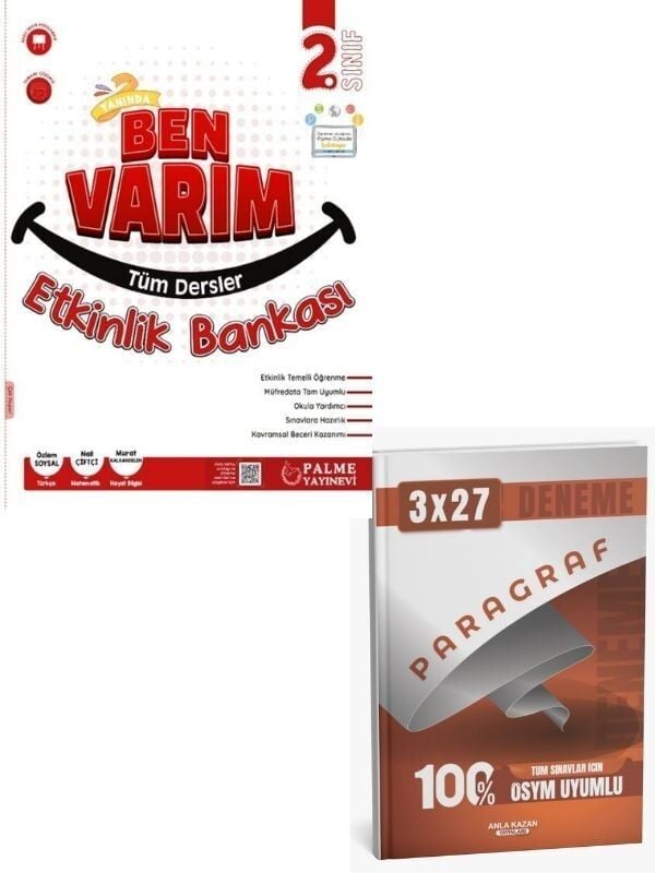 Palme 2027 2. Sınıf Yanında Ben Varım Tüm Dersler Etkinlik Bankası+ Anla Kazan Paragraf