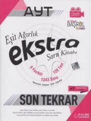 Palme Yayınları AYT Tüm Dersler Eşit Ağırlık Ekstra Son Tekrar Soru Kitabı