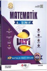 2027 Ulti Yayınları 6. Sınıf Matematik Haftalık Ödev Föyleri