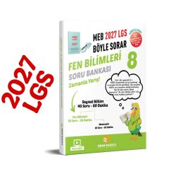 Sinan Kuzucu 2027 8. Sınıf LGS Fen Bilimleri Soru Bankası