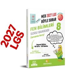 Sinan Kuzucu 2027 8. Sınıf LGS Fen Bilimleri Soru Bankası