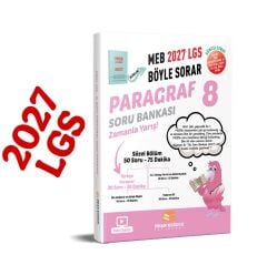 Sinan Kuzucu 2027 8. Sınıf LGS Paragraf Soru Bankası
