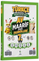 Av Yayınları 7. Sınıf Türkçe Maarif Model Fasikülleri