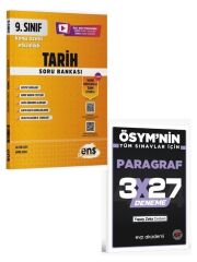ENS 2027 9. Sınıf Tarih Etkinlikli Soru Bankası+ EVP Akademi Paragraf