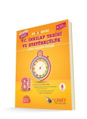 Limit Yayınları 8. Sınıf LGS T.C. İnkılap Tarihi ve Atatürkçülük Kronometre Konu Anlatım Föyleri