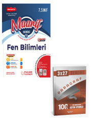Palme 2027 7. Sınıf Fen Bilimleri Maarif Serisi Akademik Gelişim Denemeleri 41 Föy+ Anla Kazan Paragraf