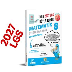 Sinan Kuzucu 2027 8. Sınıf LGS Matematik Soru Bankası