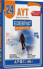 Apotemi Yayınları AYT Edebiyat 24 Çözümlü Deneme