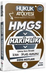 Dizgi Kitap Hukuk Atölyesi HMGS Hakimlik İcra İflas Hukuku Ders Notları