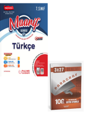 Palme 2027 7. Sınıf Türkçe Maarif Serisi Akademik Gelişim Denemeleri 40 Föy+ Anla Kazan Paragraf