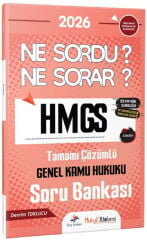 Dizgi Kitap 2026 Hukuk Atölyesi HMGS Ne Sordu Ne Sorar Genel Kamu Hukuku Tamamı Çözümlü Soru Bankası