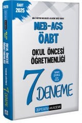 Pegem 2025 ÖABT MEB-AGS Okul Öncesi Öğretmenliği 7 Deneme Çözümlü Pegem Yayınları
