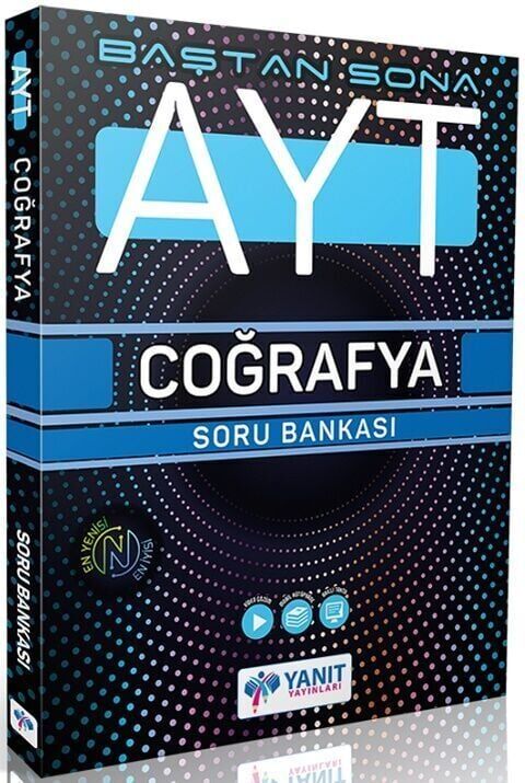 Yanıt Yayınları AYT Coğrafya Baştan Sona Soru Bankası