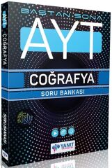 Yanıt Yayınları AYT Coğrafya Baştan Sona Soru Bankası