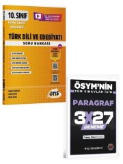 ENS 2027 10. Sınıf Türk Dili ve Edebiyatı Etkinlikli Soru Bankası+ EVP Akademi Paragraf