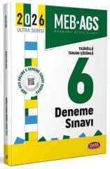 Data 2026 MEB-AGS Tüm Dersler 6 Deneme Fasiküllü Çözümlü Ultra Serisi Data Yayınları